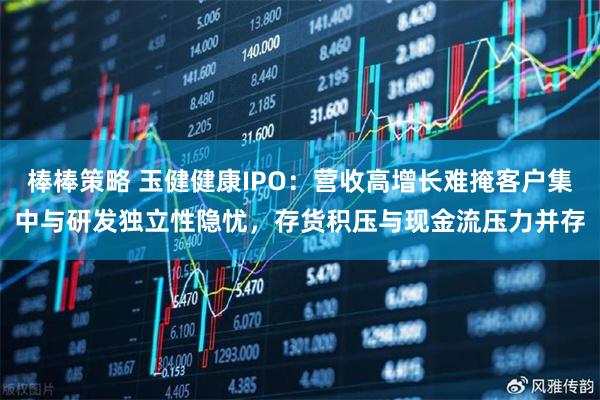 棒棒策略 玉健健康IPO：营收高增长难掩客户集中与研发独立性隐忧，存货积压与现金流压力并存